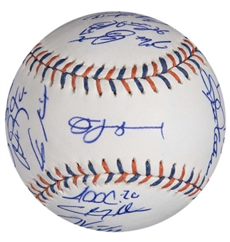 2013 All-Star Team Signed OML Selig All-Star Game Baseball With 22 Signatures (Beckett PreCert)